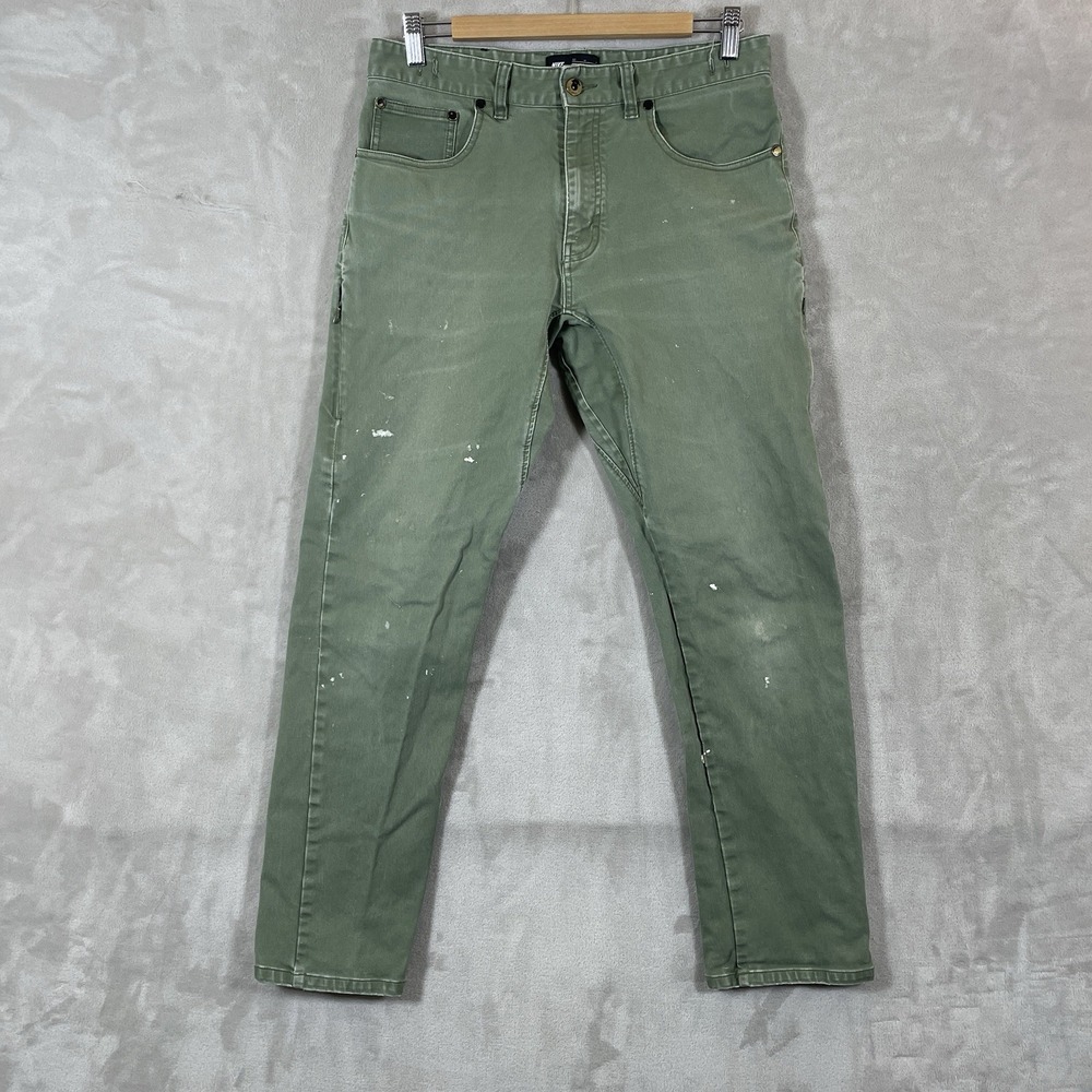 Nike SB Pants Mens 32 (fit 31x29) Distressed Skater Paint Faded Stash Pocket